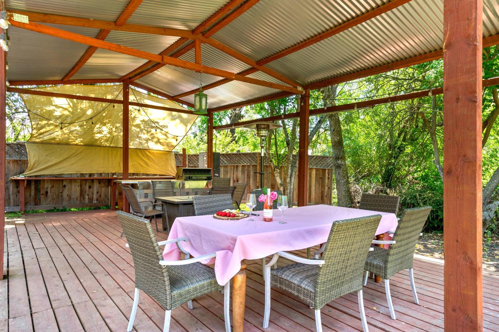 The Gables Wine Country Inn ซานตา โรซา ภายนอก รูปภาพ